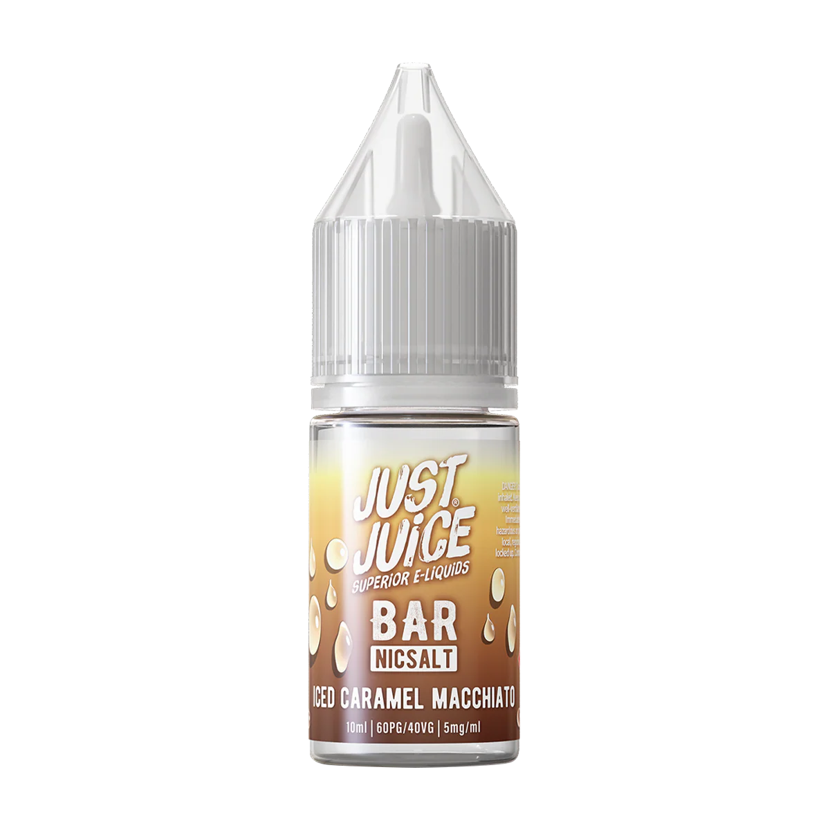 Iced Caramel Macchiato Nic Salt by Just Juice Bar