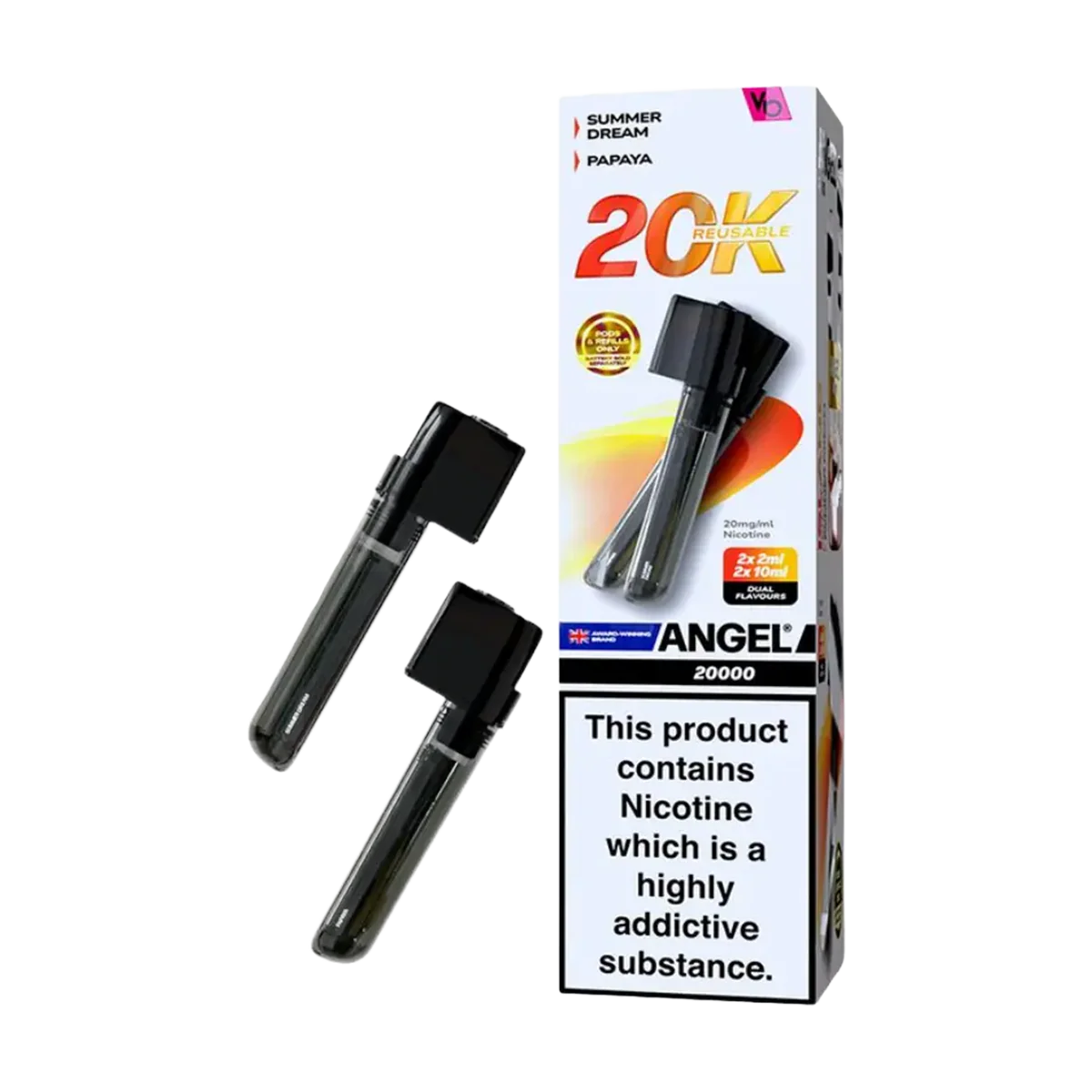 Island Edition Vapes Bars Angel 20k Refill Pack