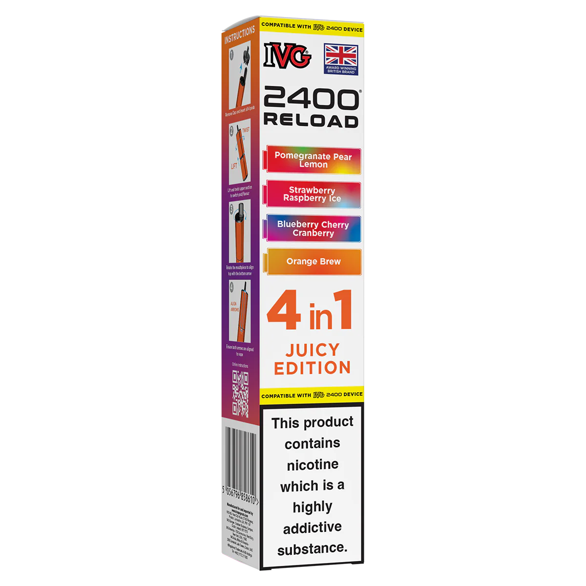 Juicy Edition IVG 2400 Refill Pods