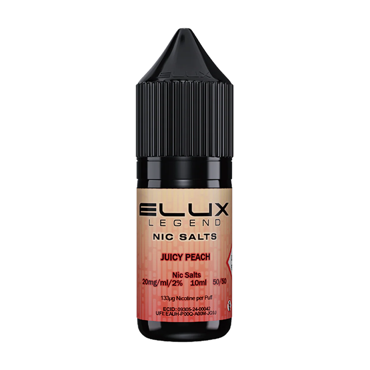 Juicy Peach Nic Salt by Elux 10ml