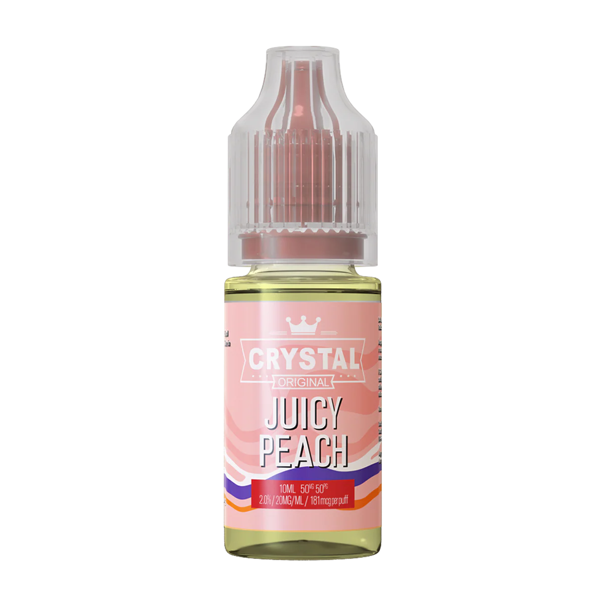Juicy Peach Nic Salt by SKE Crystal 10ml - Image 2
