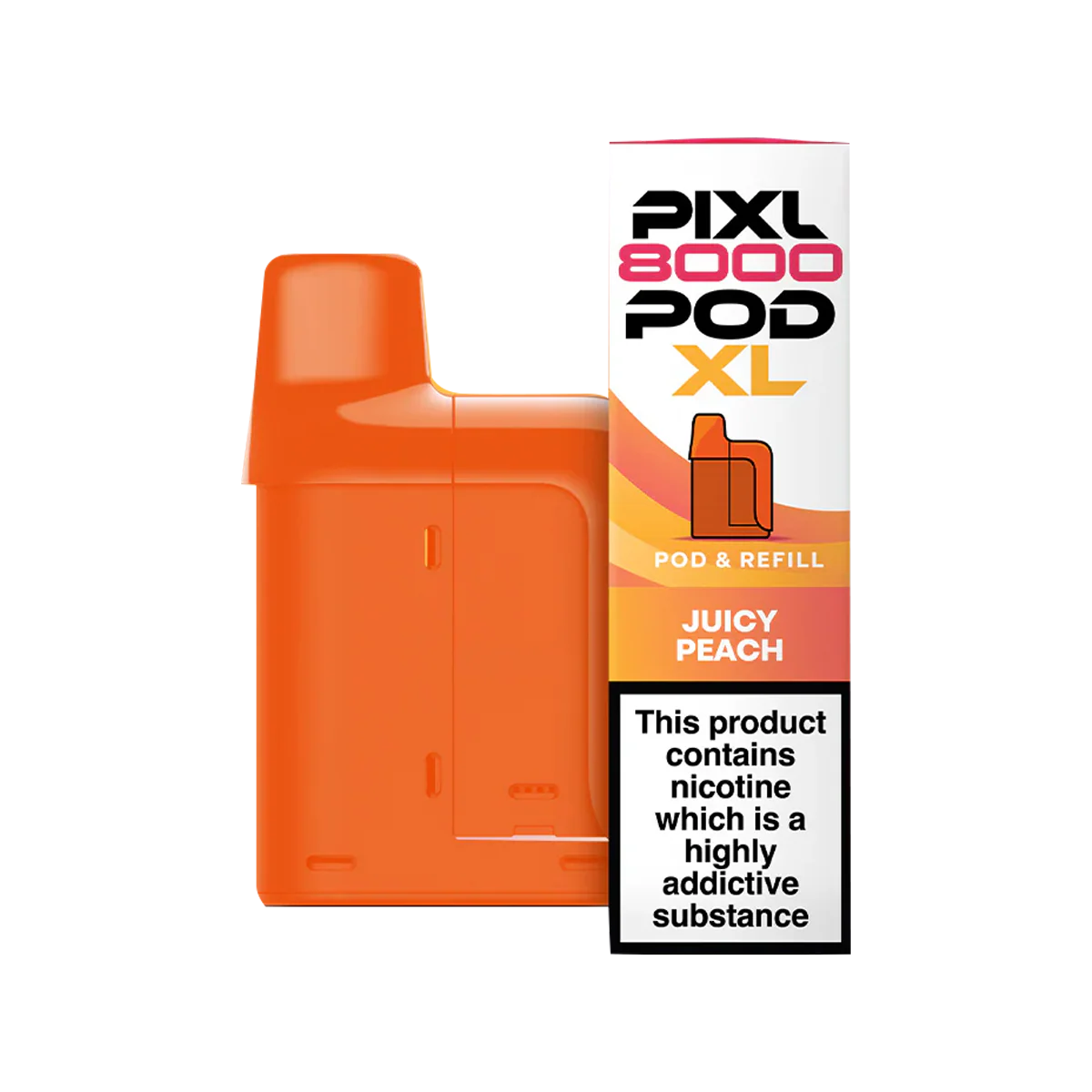 Juicy Peach Pixl 8000 Refill Pack