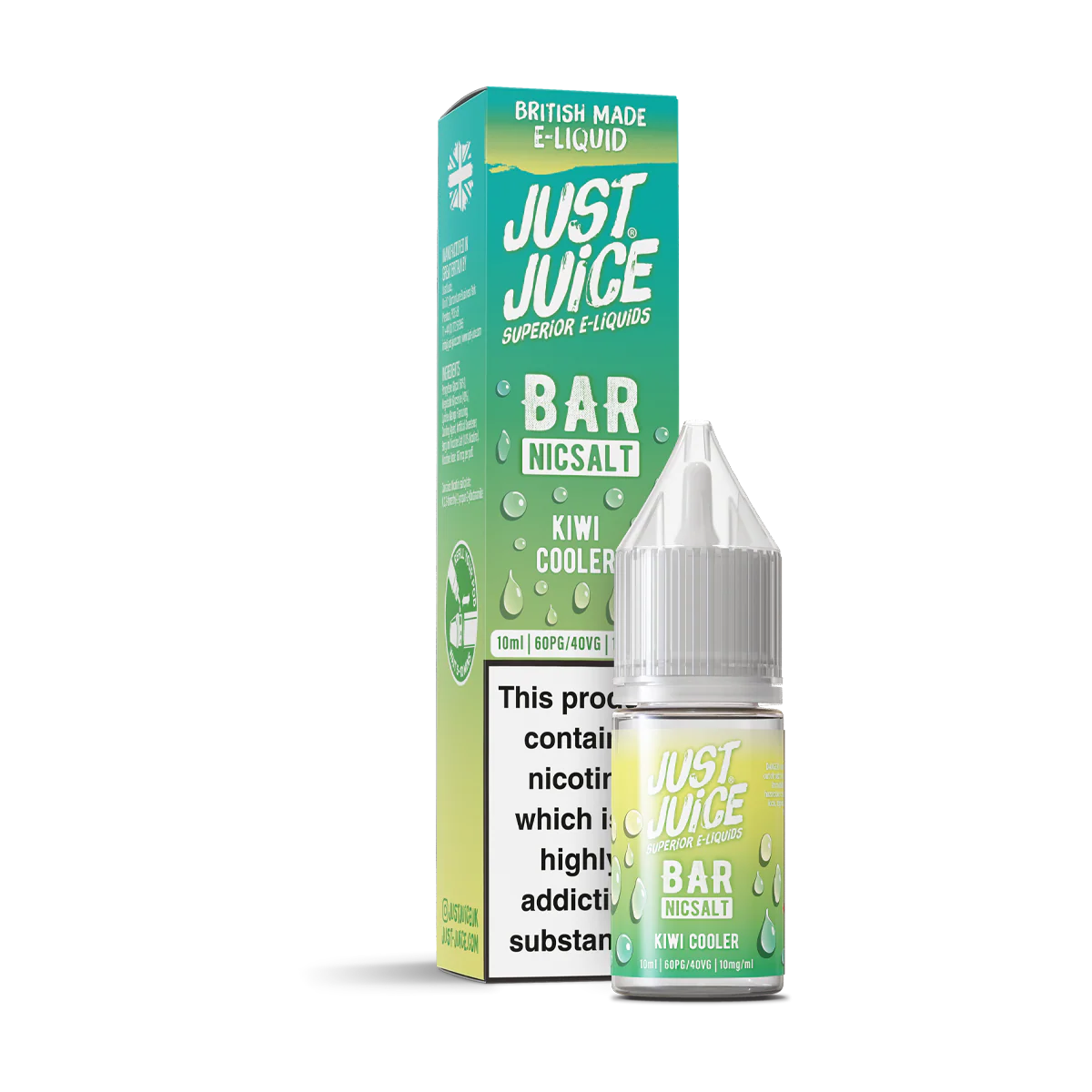 Kiwi Cooler Nic Salt by Just Juice