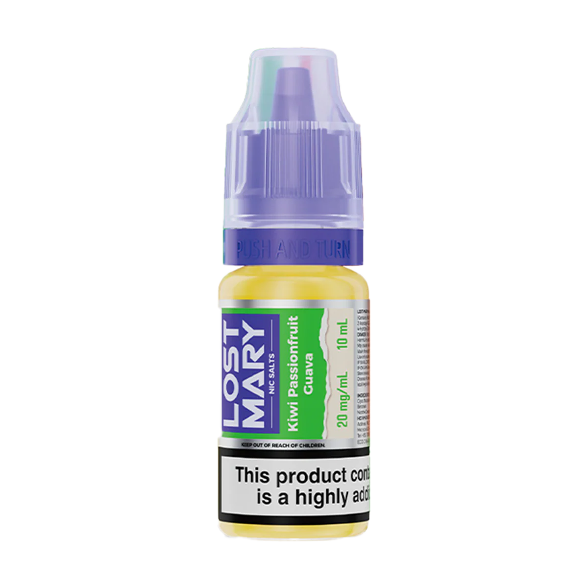 Kiwi Passionfruit Guava Lost Mary Nic Salt