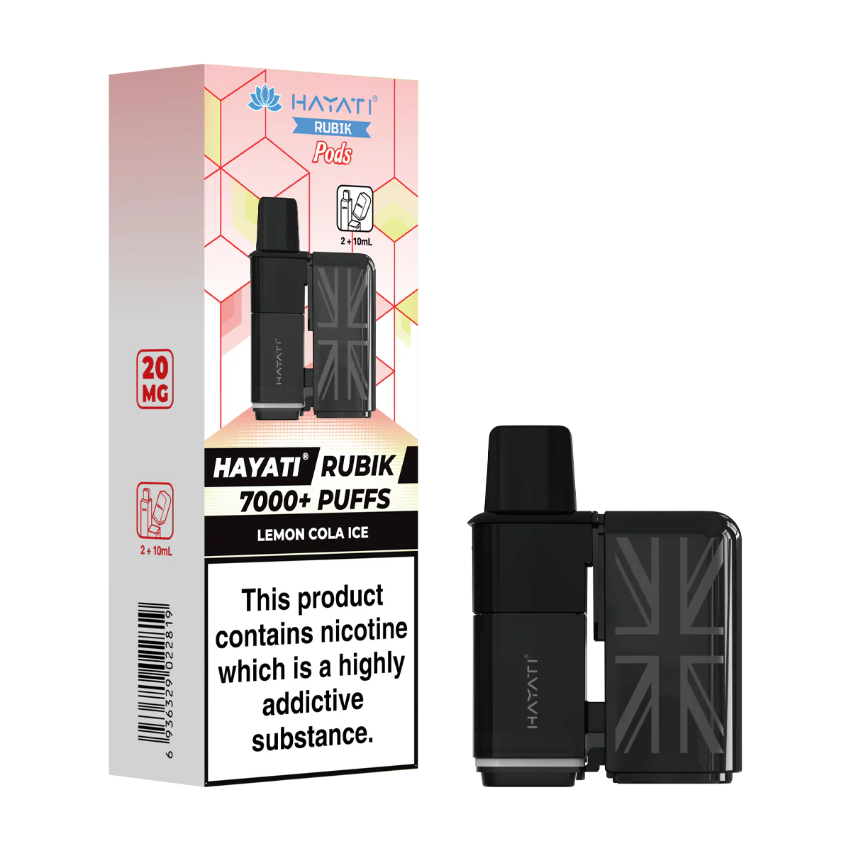 Lemon Cola Ice Hayati Rubik Refill Pack