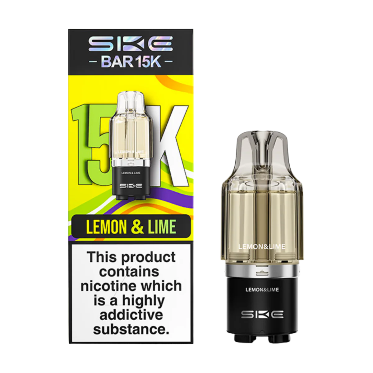Lemon & Lime SKE Bar 15K Refill Pack