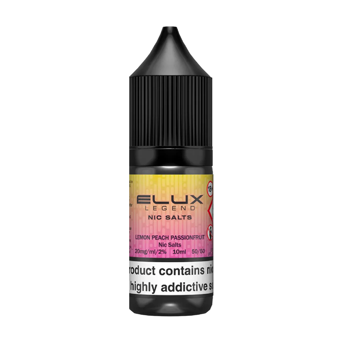 Lemon Peach Passionfruit Nic Salt by Elux 10ml