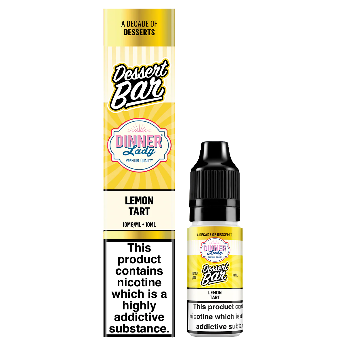Lemon Tart Nic Salt by Dinner Lady Dessert Bar Range