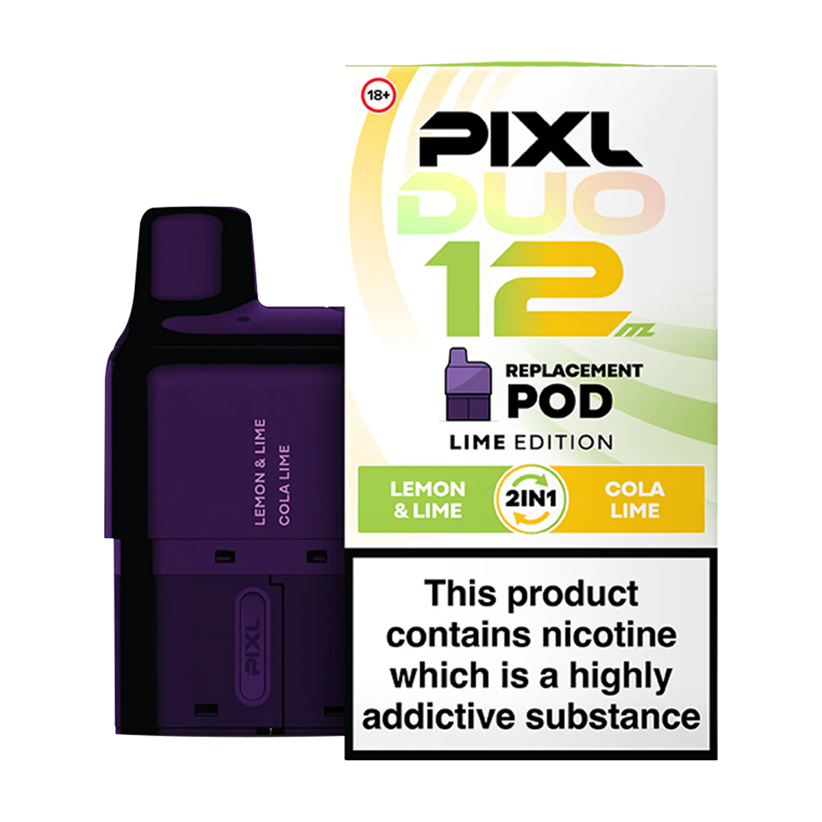 Lime Edition Pixl Duo 12 Refill Pack