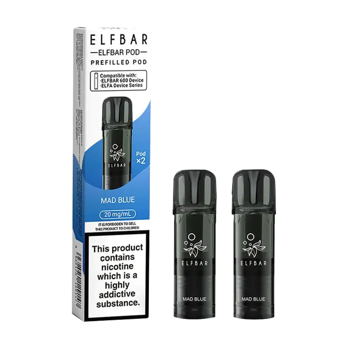 Mad Blue Elfbar 600 Pods