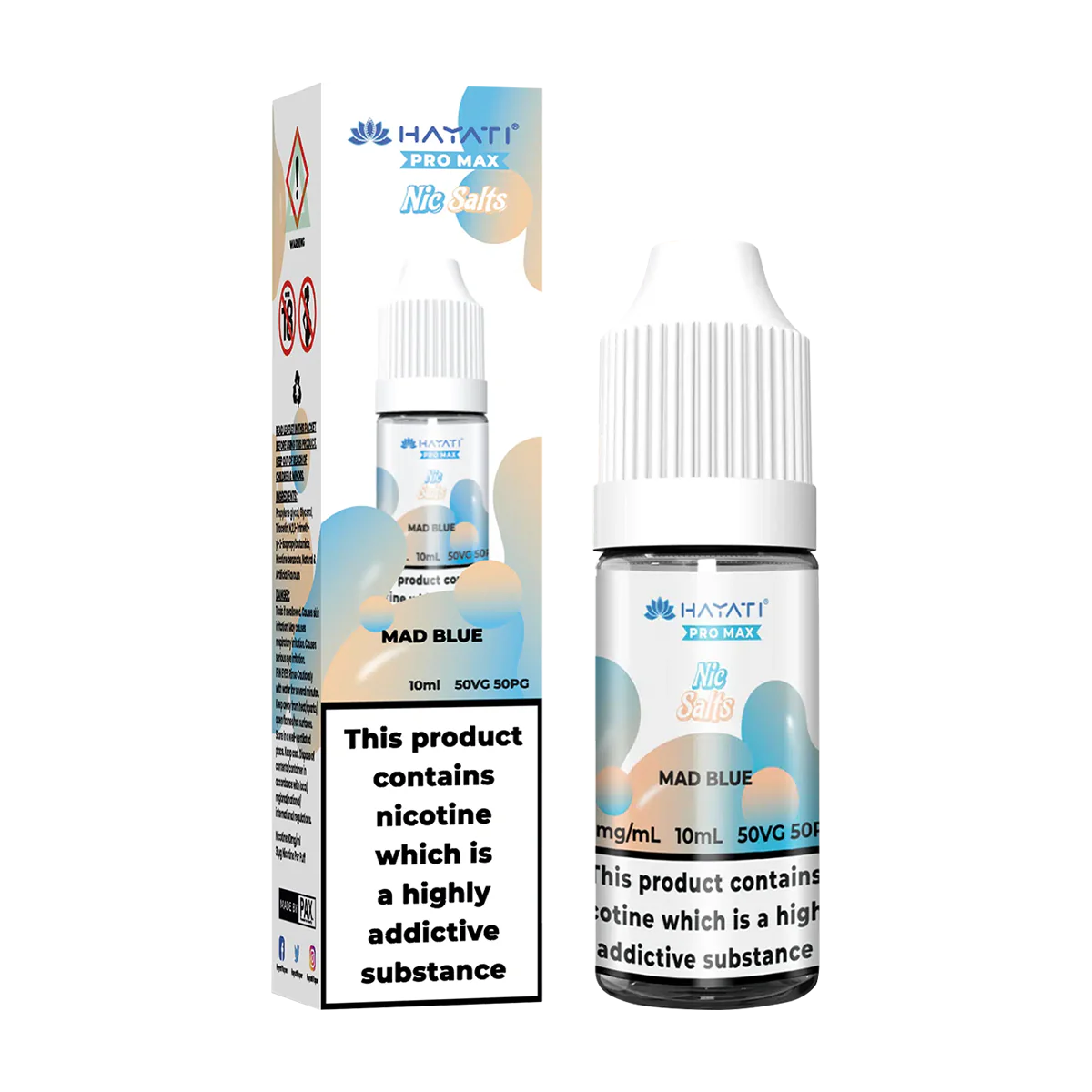 Mad Blue Nic Salt by Hayati Pro Max 10ml
