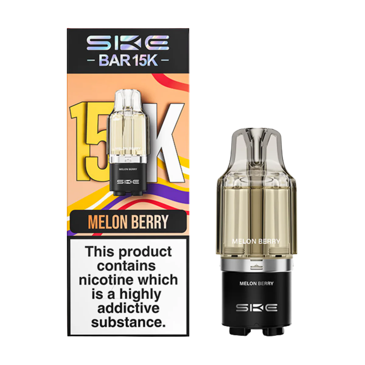 Melon Berry SKE Bar 15K Refill Pack