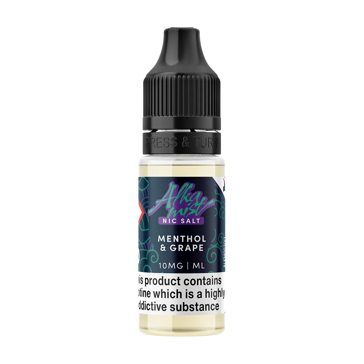 Menthol & Grape Nic Salt by Alka Mist 10ml
