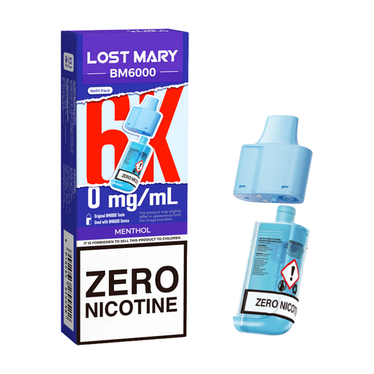 Menthol Lost Mary BM6000 Refill Pack - Image 3