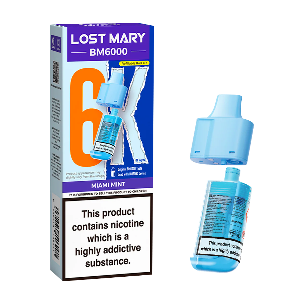 Miami Mint Lost Mary BM6000 Refill Pack