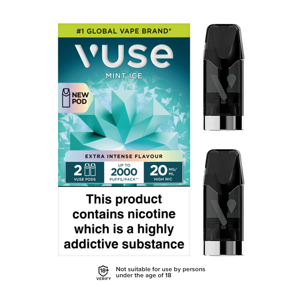 Mint Ice Vuse Pro Pods