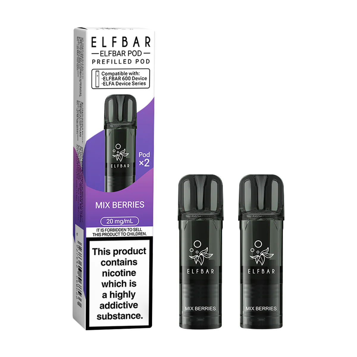 Mix Berries Elfbar 600 Pods