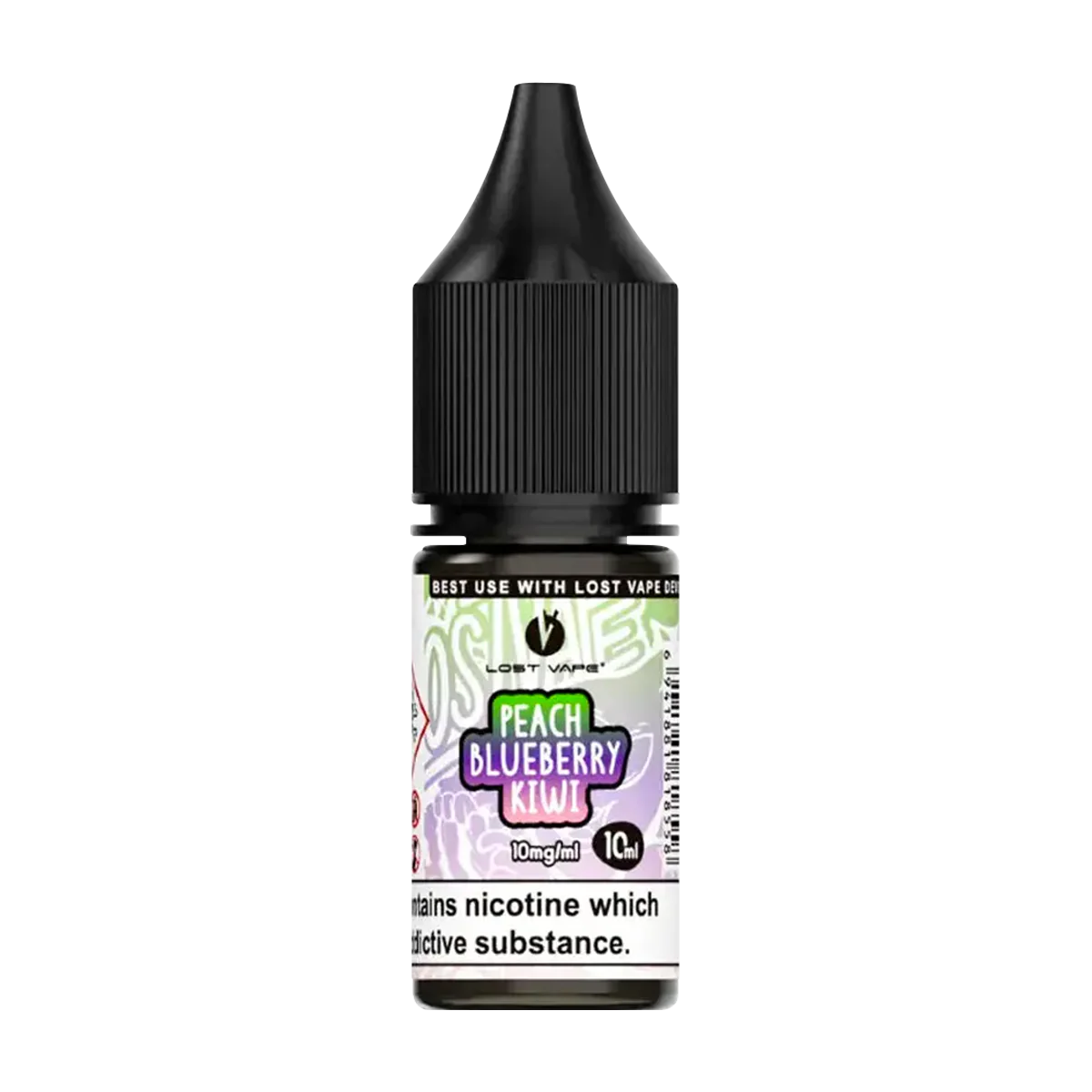 Peach Blueberry Kiwi Nic Salt by Lost Vape