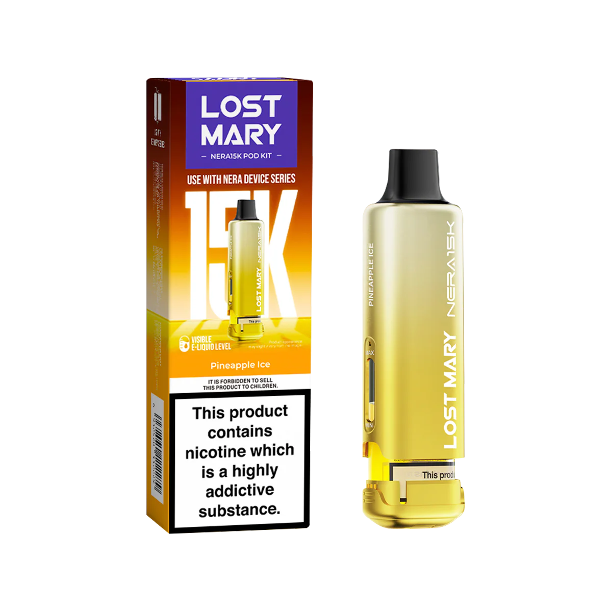 Pineapple Ice Lost Mary NERA15K Refill Pack