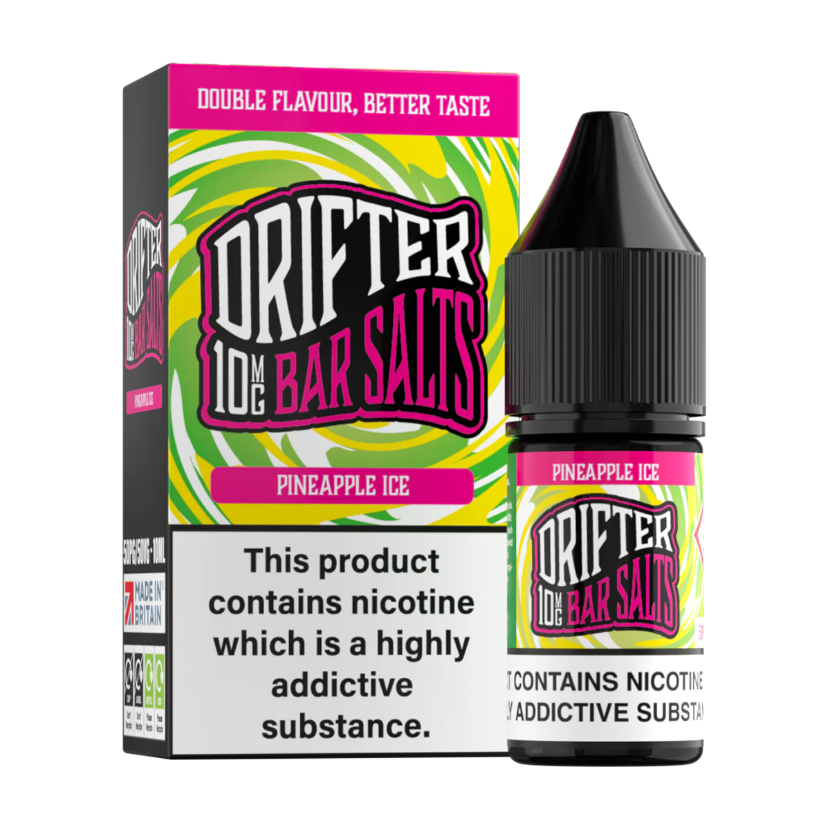 Pineapple Ice Nic Salt by Drifter Bar Salts 10ml