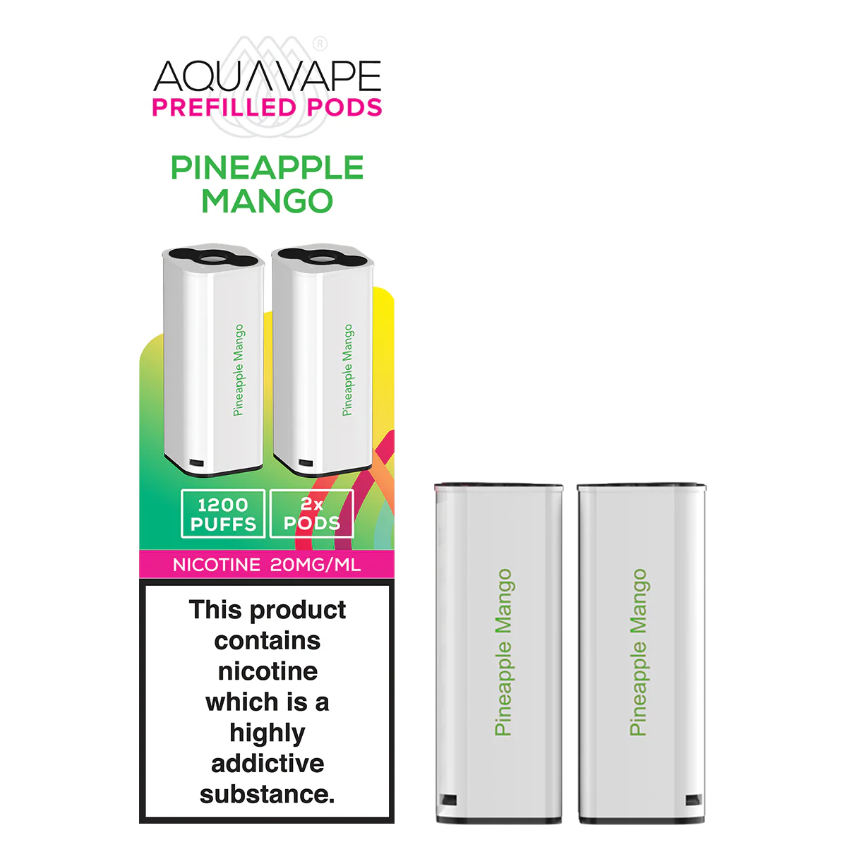 Pineapple Mango Aquavape 2in1 Pods