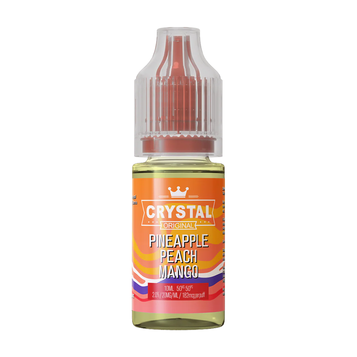 Pineapple Peach Mango Nic Salt by SKE Crystal 10ml - Image 2