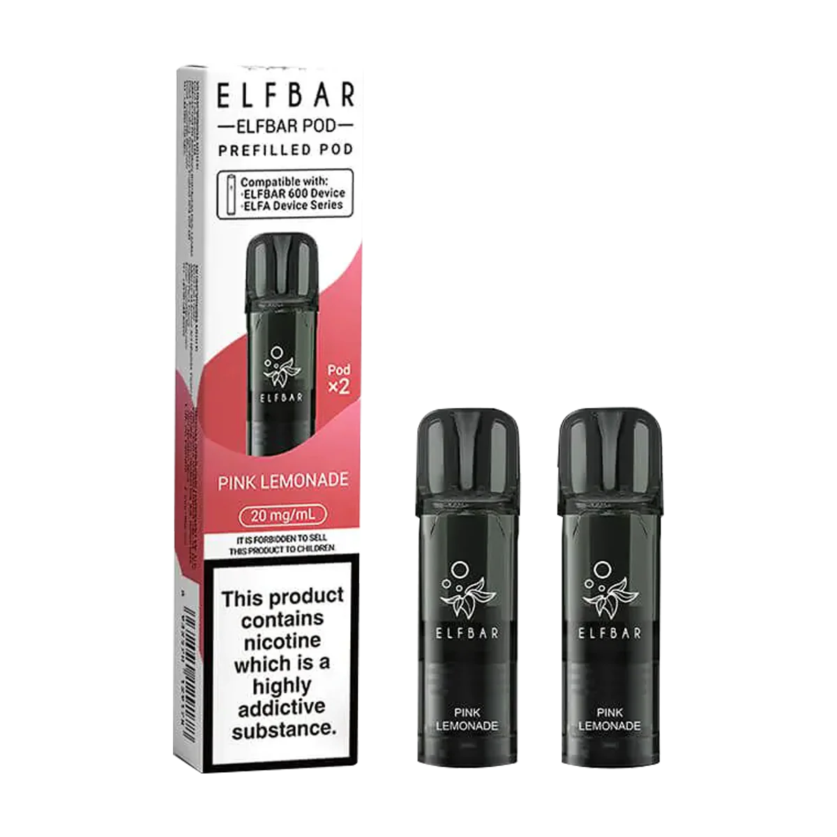 Pink Lemonade Elfbar 600 Pods