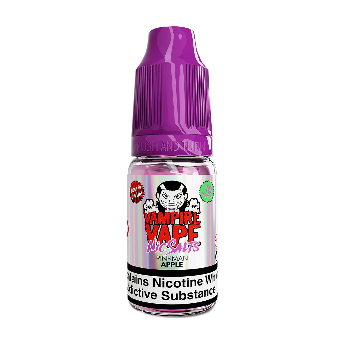 Pinkman Apple Nic Salt by Vampire Vape 10ml