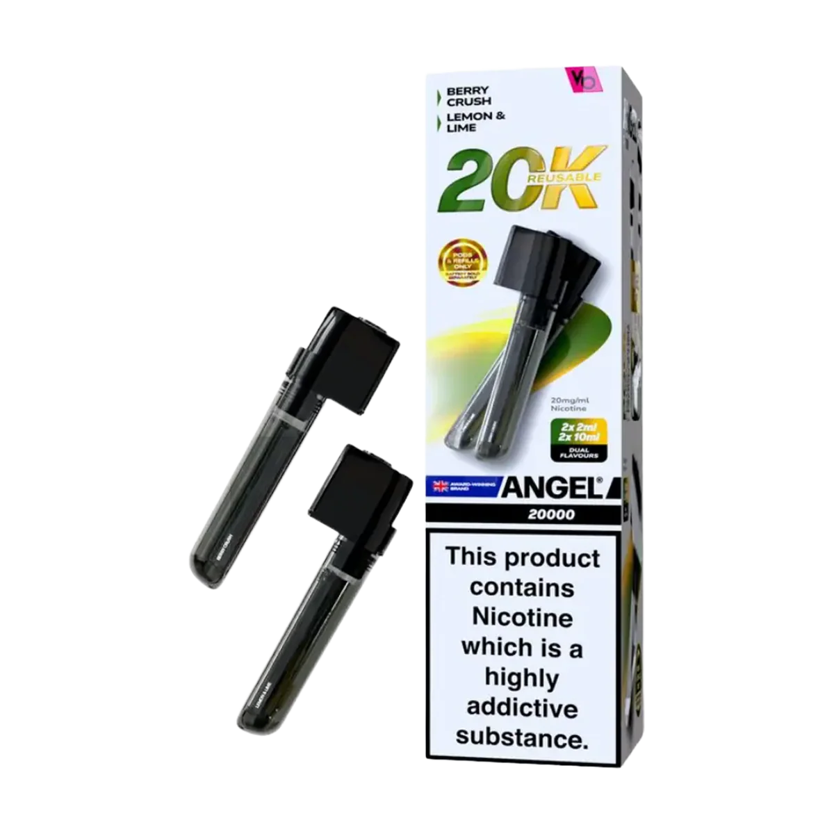 Pool Edition Vapes Bars Angel 20k Refill Pack