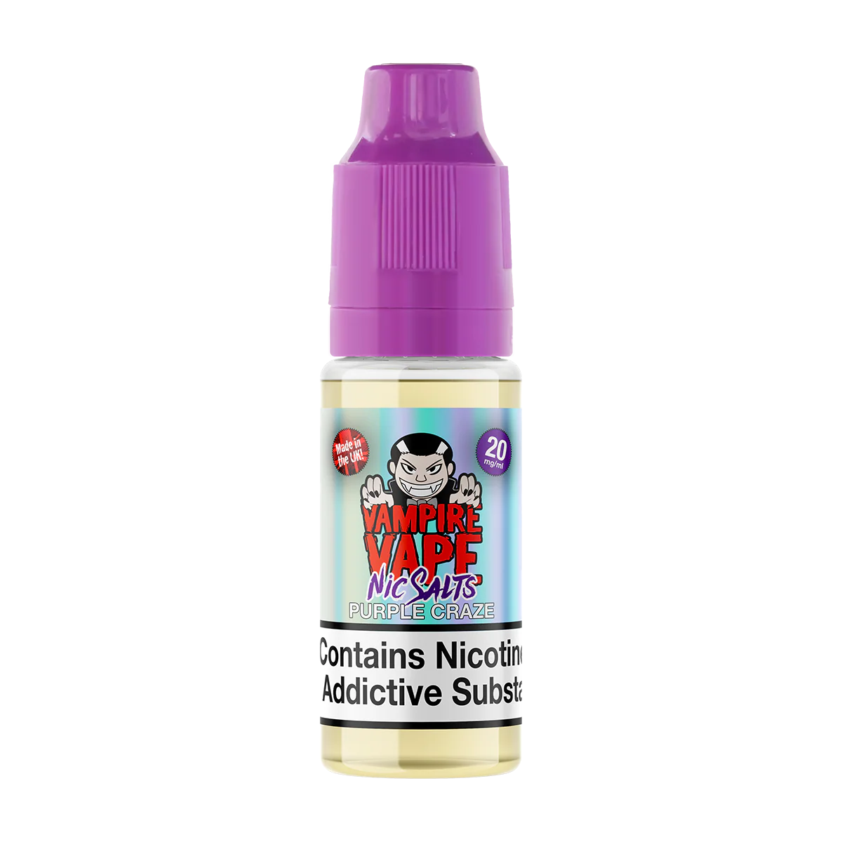 Purple Craze Nic Salt By Vampire Vape 10ml
