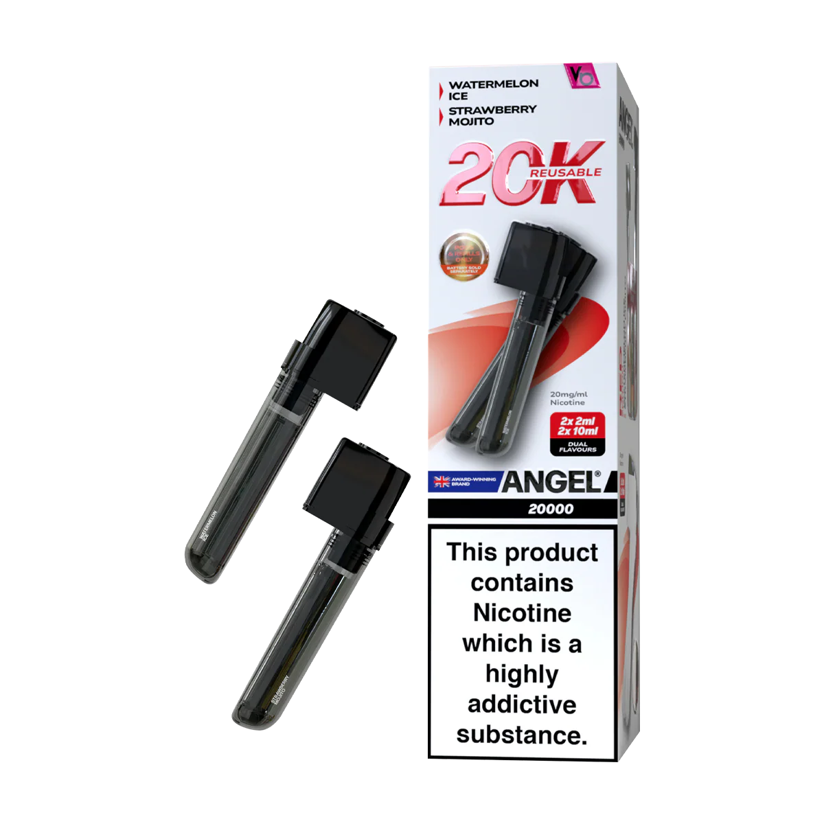 Red Edition Vapes Bars Angel 20k Refill Pack
