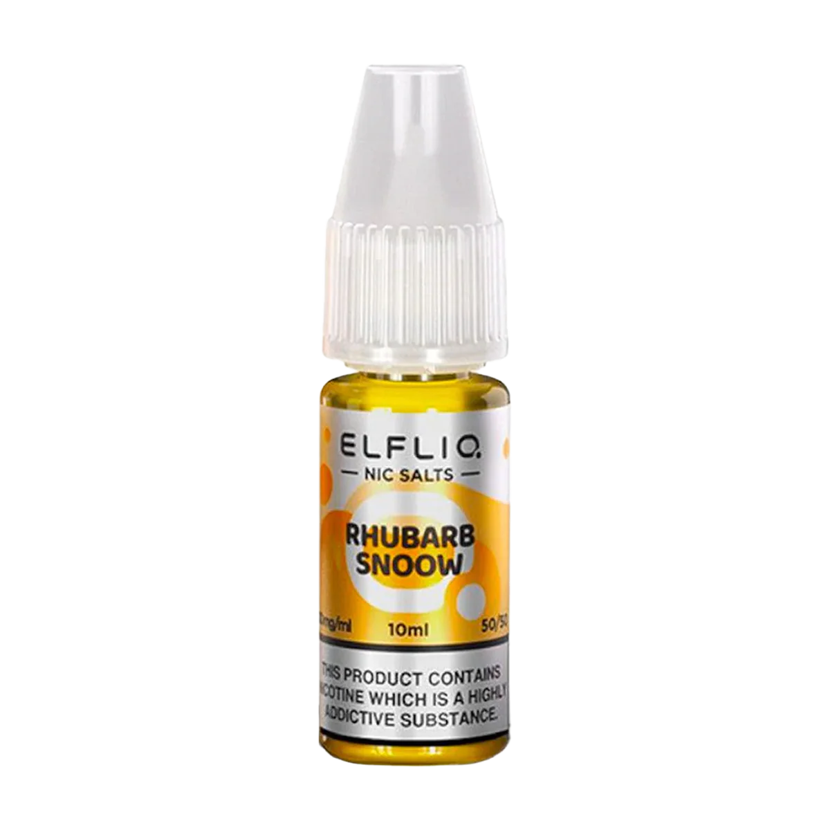 Rhubarb Snoow Elfliq Nic Salt by Elfbar - 10ml