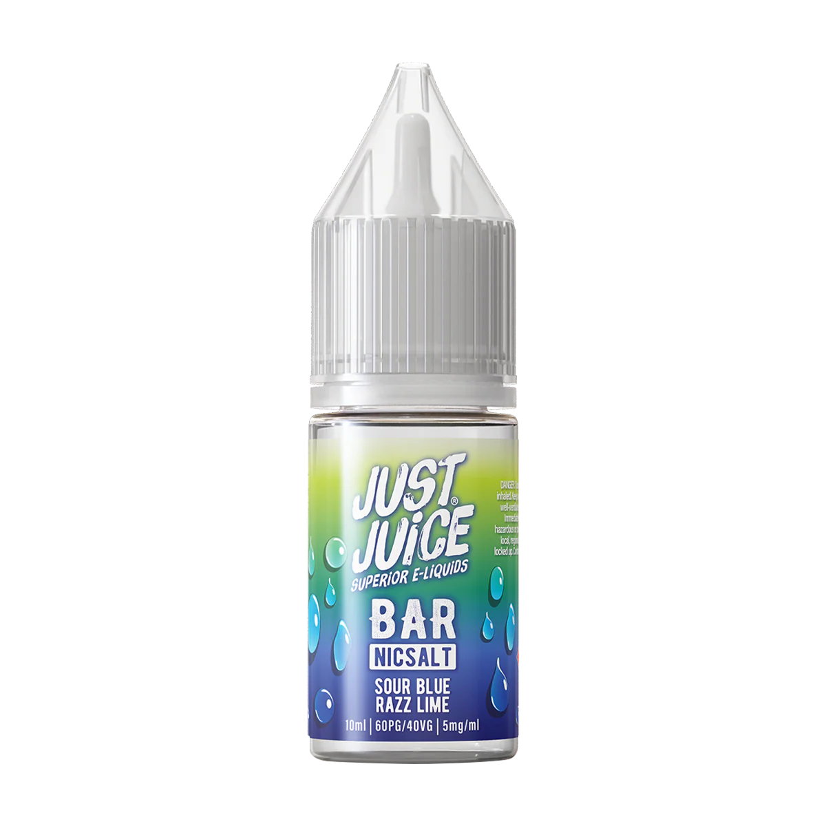 Sour Blue Razz Lime Nic Salt by Just Juice Bar