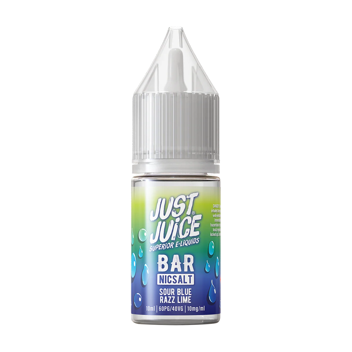 Sour Blue Razz Lime Nic Salt by Just Juice Bar - Image 2