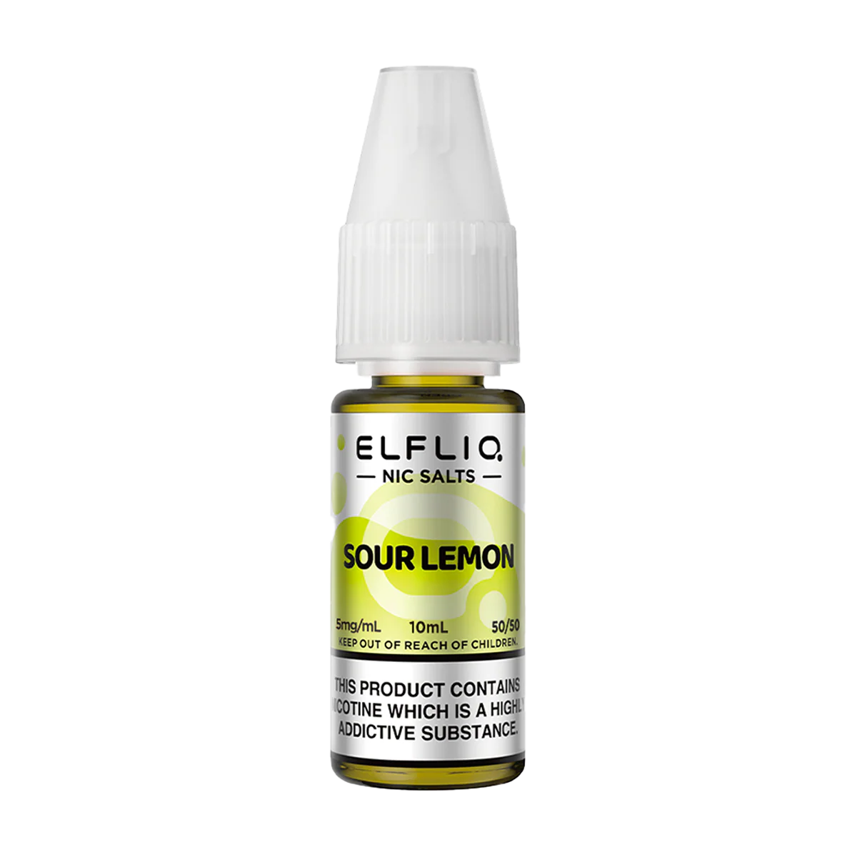 Sour Lemon Elfliq Nic Salt by Elfbar - 10ml