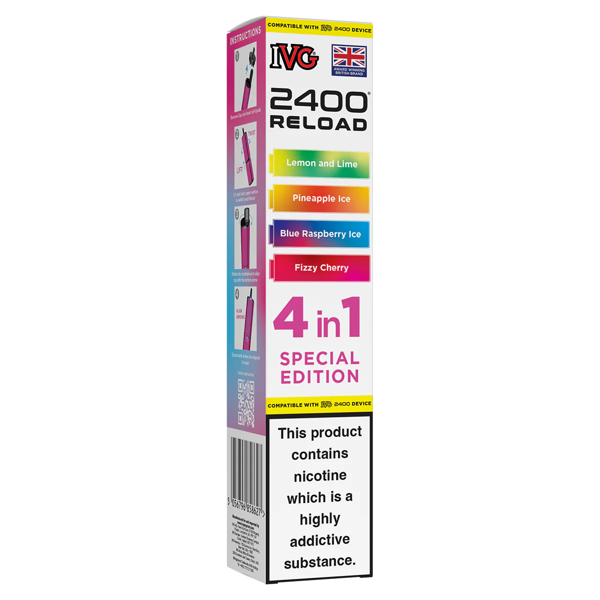 Special Edition IVG 2400 Refill Pods