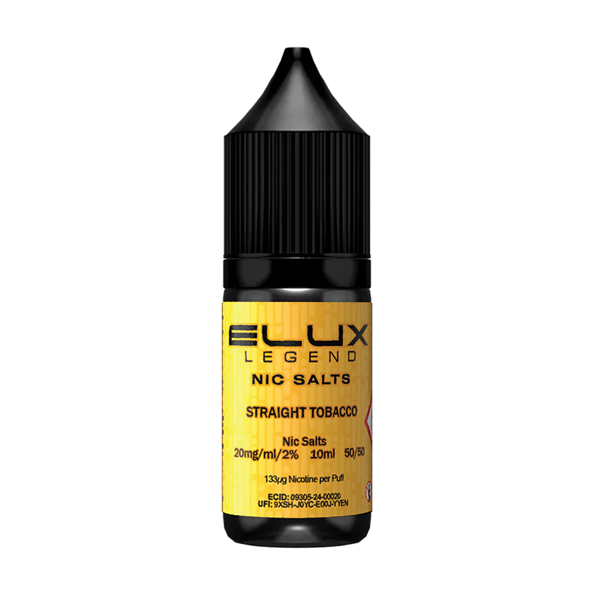 Straight Tobacco Nic Salt by Elux 10ml