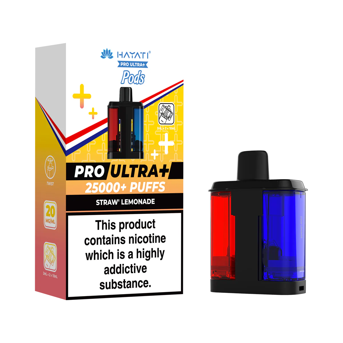 Straw' Lemonade Hayati Pro Ultra Plus Refill Pack