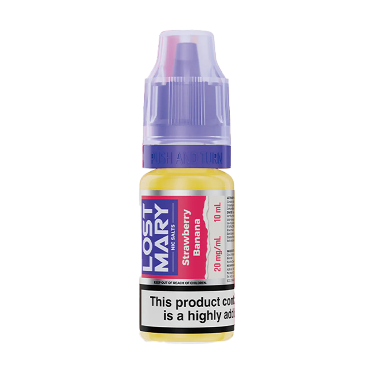 Strawberry Banana Lost Mary Nic Salt