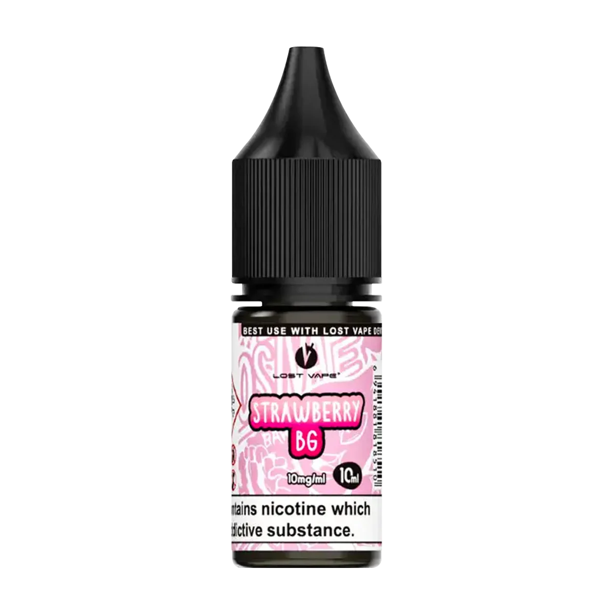 Strawberry Bubble Gum Nic Salt by Lost Vape