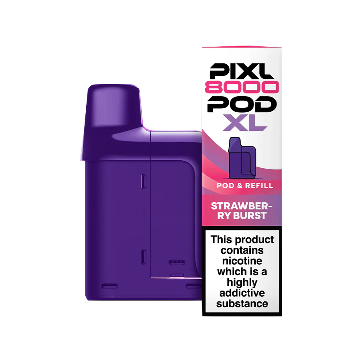 Strawberry Burst Pixl 8000 Refill Pack