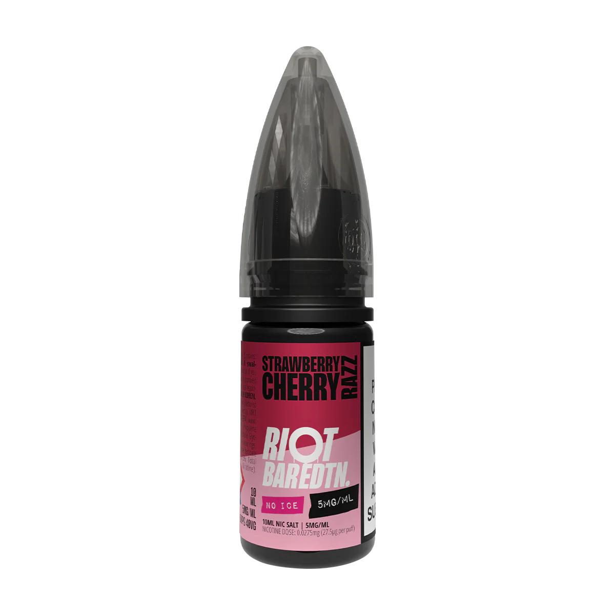 Strawberry Cherry Razz Riot Bar EDTN Nic Salt 10ml - Image 3