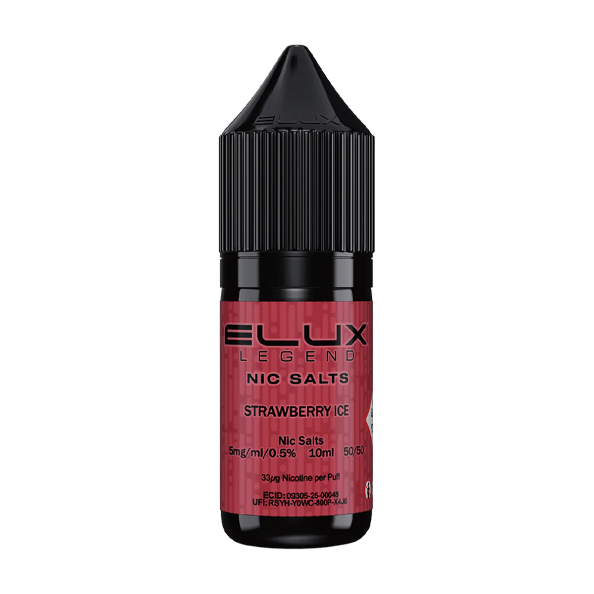 Strawberry Ice Nic Salt by Elux 10ml
