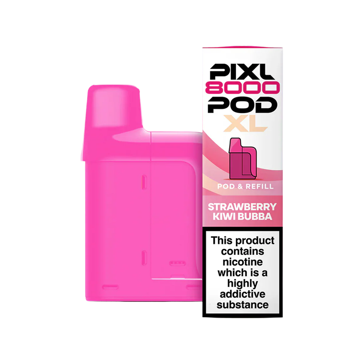 Strawberry Kiwi Bubba Pixl 8000 Refill Pack