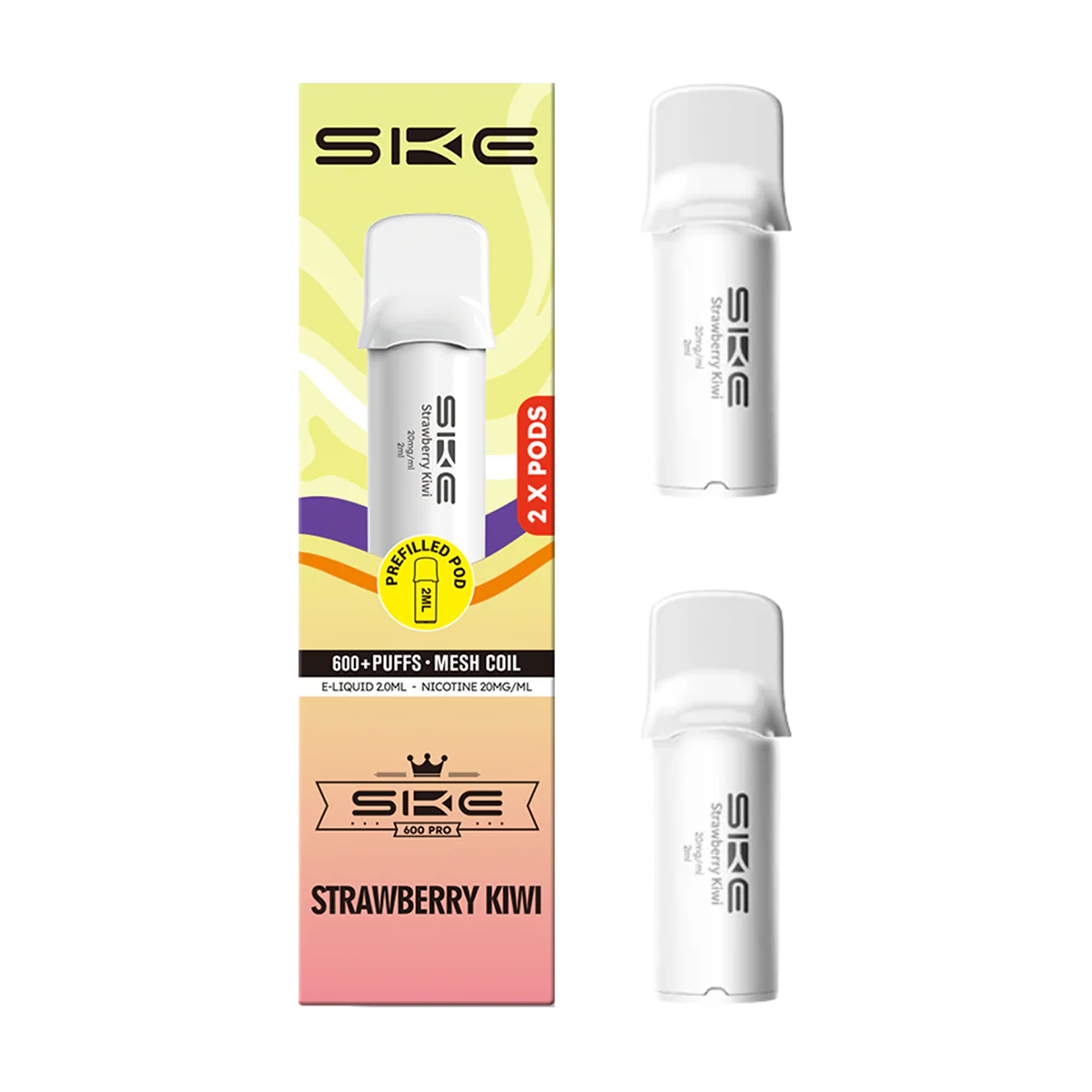 Strawberry Kiwi SKE 600 Pro Pods