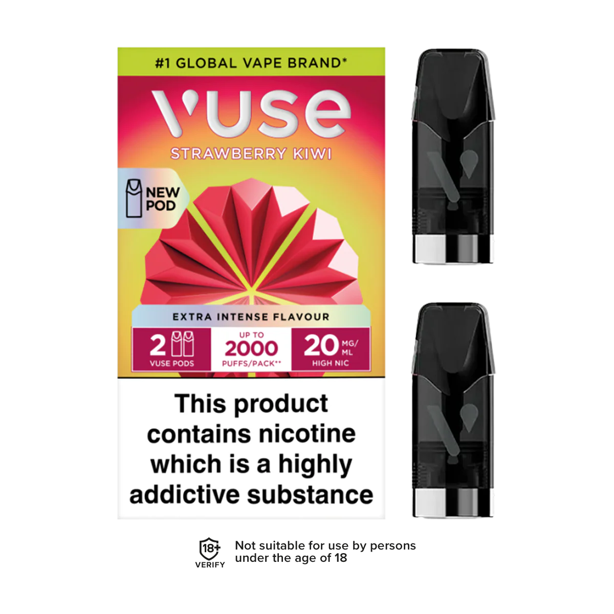 Strawberry Kiwi Vuse Pro Pods