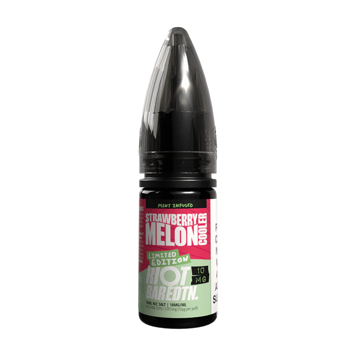 Strawberry Melon Cooler Riot Bar EDTN Nic Salt 10ml