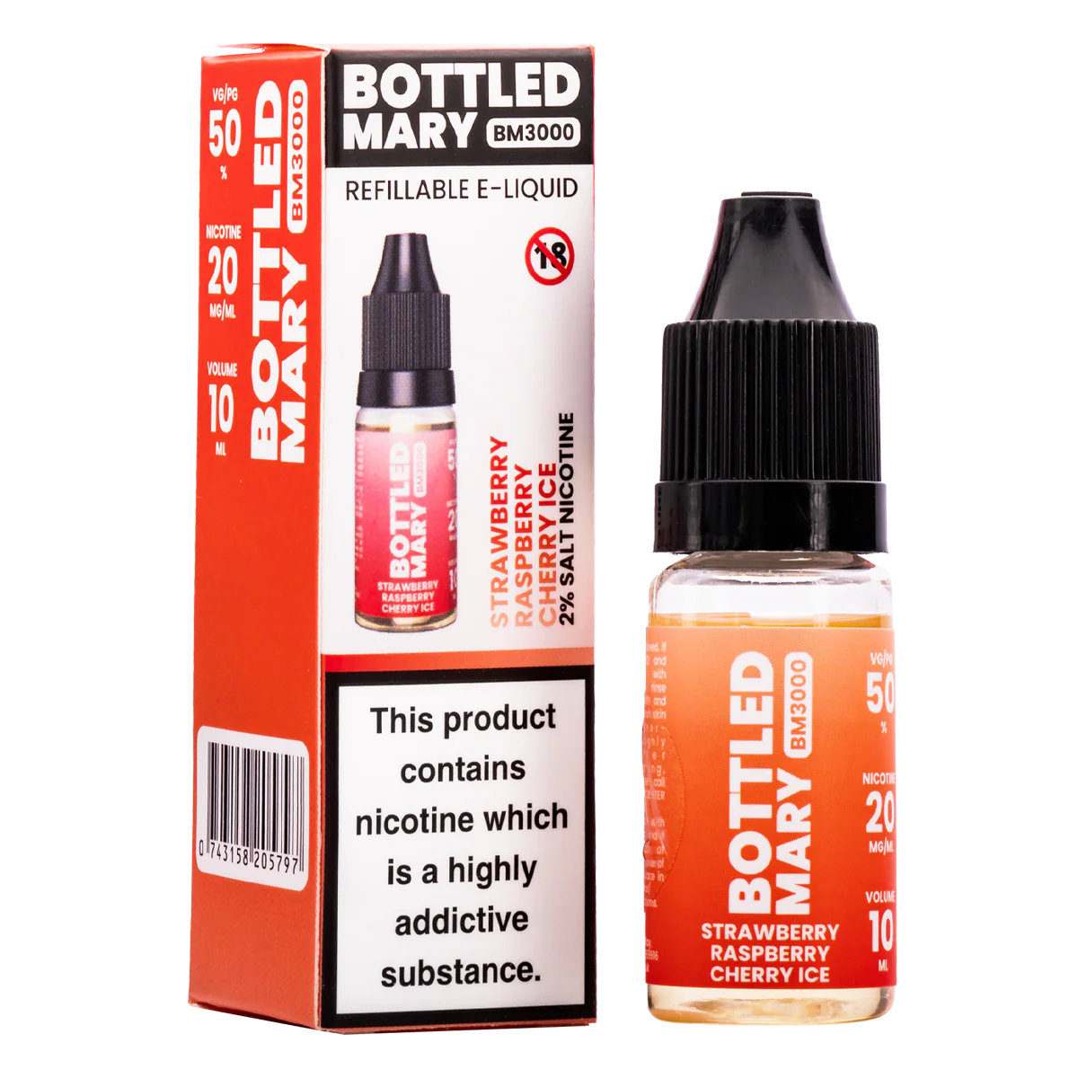 Strawberry Raspberry Cherry Ice by Bottled Mary