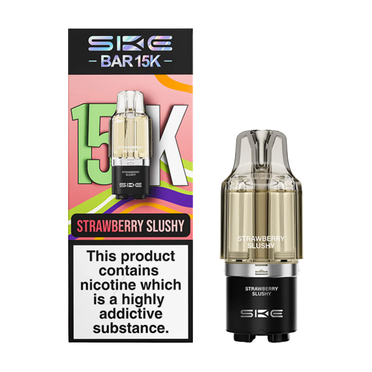 Strawberry Slushy SKE Bar 15K Refill Pack