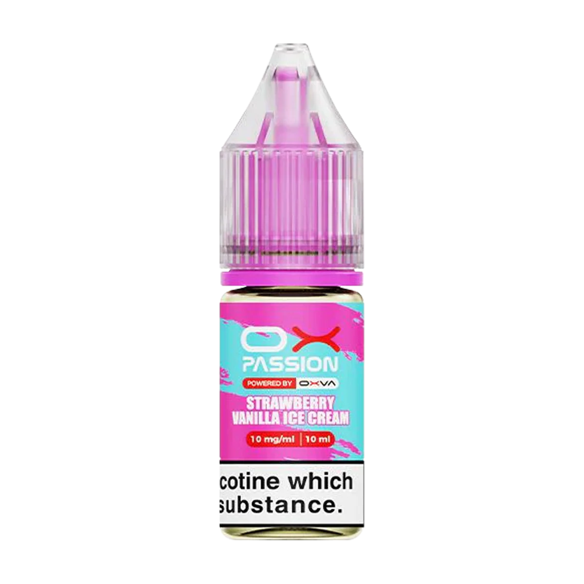Strawberry Vanilla Ice Cream OX Passion Nic Salt